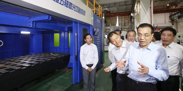 Premier Li ermutigt Made in China 2025 in Shenzhen